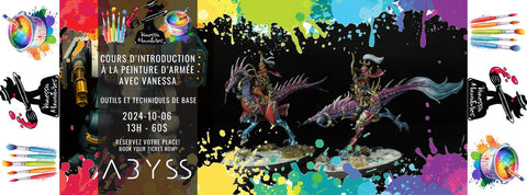 Cours d'introduction a la peinture d'armee - 2024-10-06 ticket