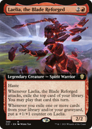 Laelia, the Blade Reforged (Extended) [Commander 2021]
