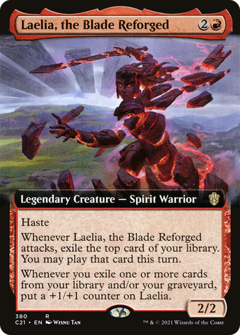 Laelia, the Blade Reforged (Extended) [Commander 2021]