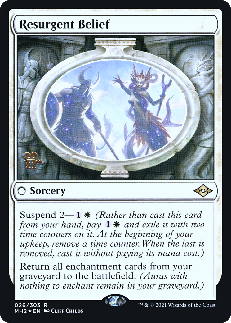 Resurgent Belief [Modern Horizons 2 Prerelease Promos]