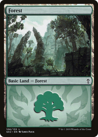 Forest (106) [Ravnica Allegiance Guild Kit]