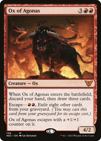 Ox of Agonas [Kamigawa: Neon Dynasty Commander]