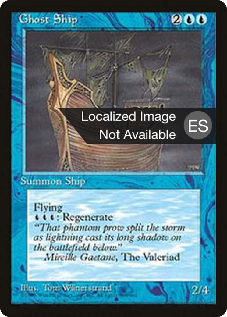 Ghost Ship [Fourth Edition Foreign Black Border]