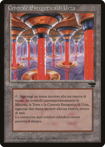 Urza's Power Plant (Rock in Pot) (Italian) - "Centrale Energetica di Urza" [Renaissance]