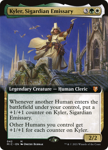 Kyler, Sigardian Emissary (Extended) [Innistrad: Midnight Hunt Commander]