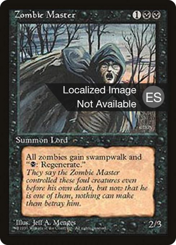 Zombie Master [Fourth Edition Foreign Black Border]