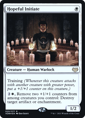 Hopeful Initiate [Innistrad: Crimson Vow Prerelease Promos]