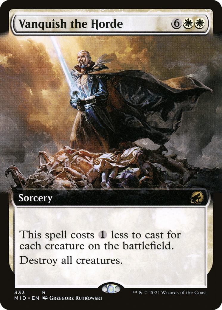 Vanquish the Horde (Extended) [Innistrad: Midnight Hunt]