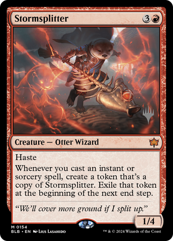 Stormsplitter (Promo Pack) [Bloomburrow Promos]