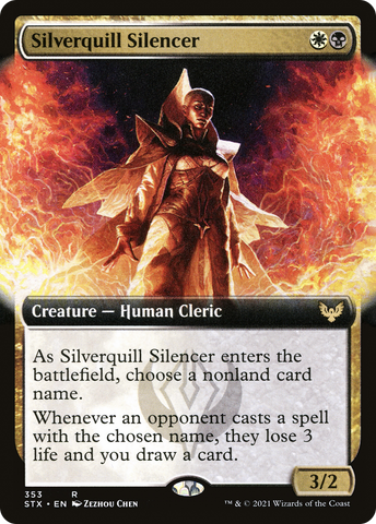 Silverquill Silencer (Extended) [Strixhaven: School of Mages]