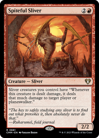 Spiteful Sliver [Commander Masters]