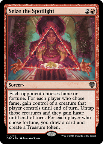 Seize the Spotlight [Outlaws of Thunder Junction Commander]