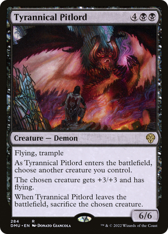 Tyrannical Pitlord [Dominaria United]