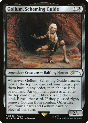 Gollum, Scheming Guide [Resale Promos]