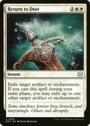 Return to Dust [March of the Machine Commander]