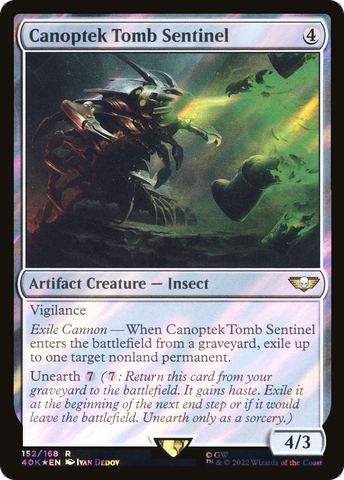 Canoptek Tomb Sentinel (Surge Foil) [Universes Beyond: Warhammer 40,000]