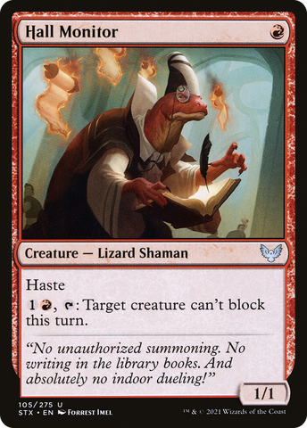 Hall Monitor [Strixhaven: School of Mages]