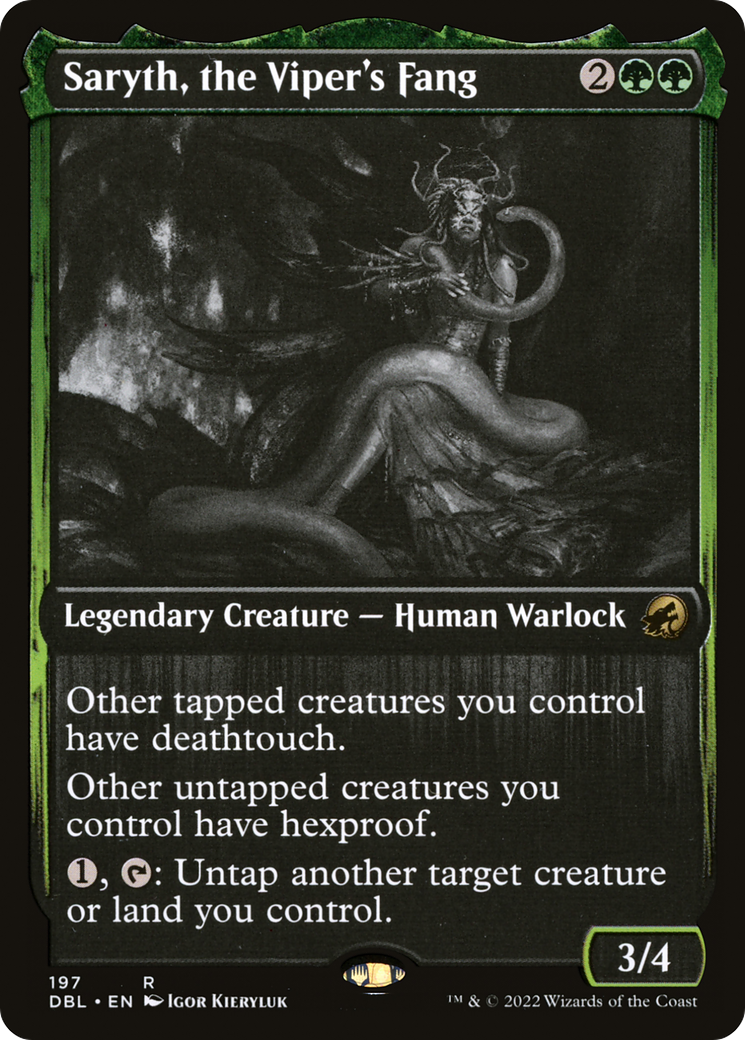 Saryth, the Viper's Fang [Innistrad: Double Feature]