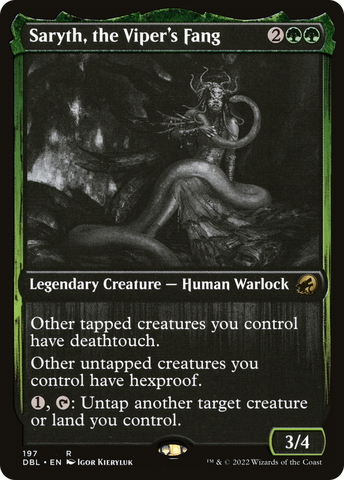 Saryth, the Viper's Fang [Innistrad: Double Feature]