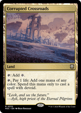 Corrupted Crossroads [Modern Horizons 3 Commander]
