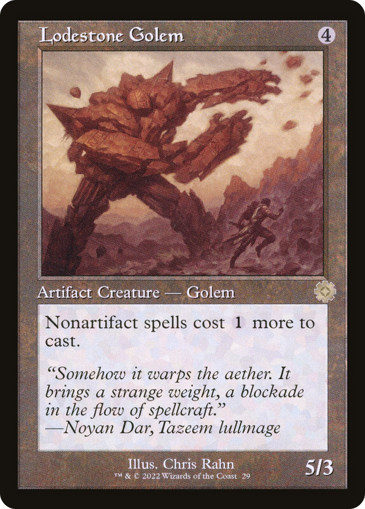 Lodestone Golem (Retro) [The Brothers' War Retro Artifacts]