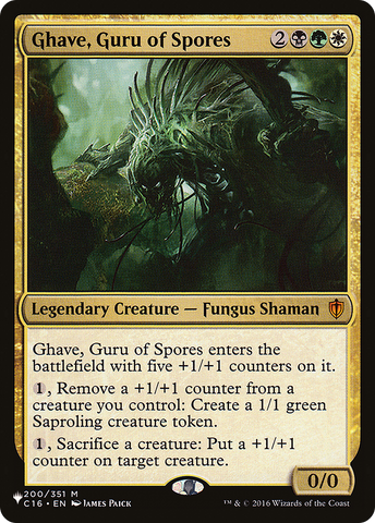 Ghave, Guru of Spores [The List]