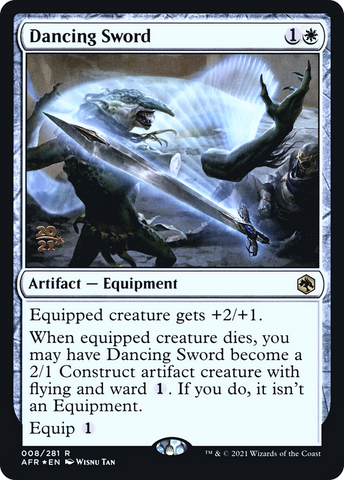 Dancing Sword [Dungeons & Dragons: Adventures in the Forgotten Realms Prerelease Promos]