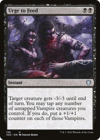 Urge to Feed [Innistrad: Crimson Vow Commander]
