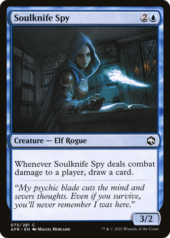 Soulknife Spy [Dungeons & Dragons: Adventures in the Forgotten Realms]