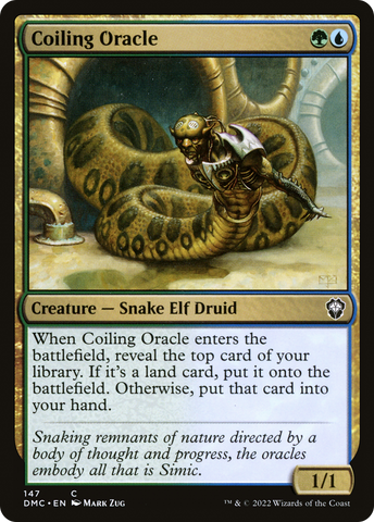 Coiling Oracle [Dominaria United Commander]