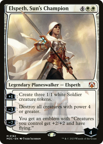 Elspeth, Sun's Champion [March of the Machine Commander]
