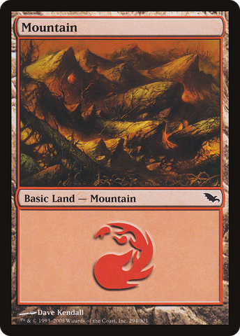 Mountain (294) [Shadowmoor]