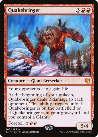 Quakebringer [Kaldheim Promo Pack]