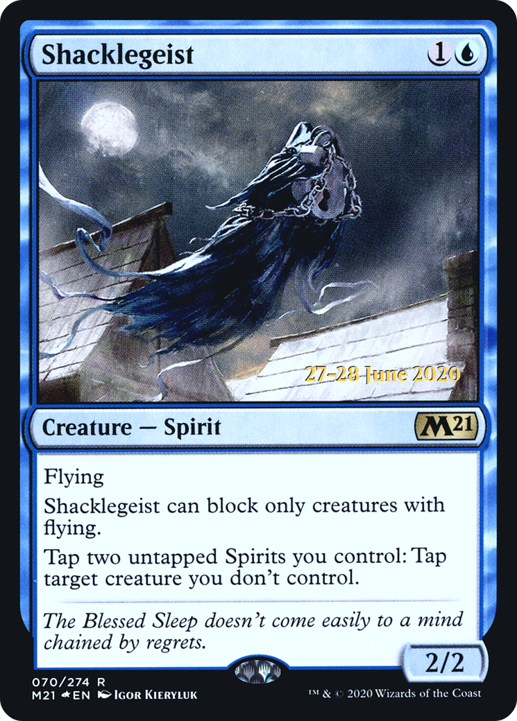 Shacklegeist  [Core Set 2021 Prerelease Promos]
