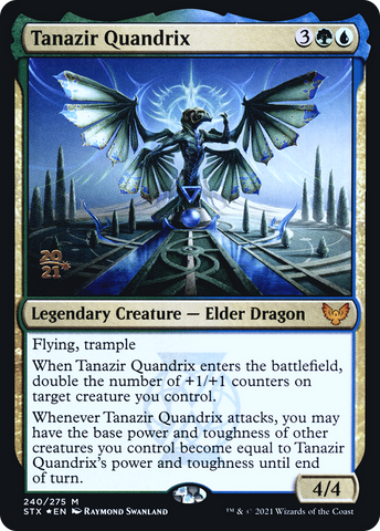 Tanazir Quandrix [Strixhaven: School of Mages Prerelease Promos]