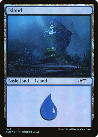 Island (Under the Sea) (548) [Secret Lair Drop Promos]