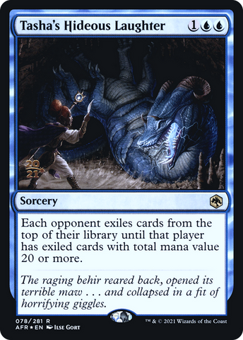 Tasha's Hideous Laughter [Dungeons & Dragons: Adventures in the Forgotten Realms Prerelease Promos]