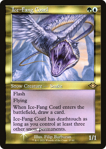 Ice-Fang Coatl (Retro) [Modern Horizons]