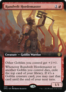 Rundvelt Hordemaster (Extended Art) [Dominaria United]