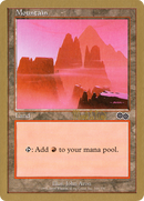 Mountain (mlp346b) (Mark Le Pine) [World Championship Decks 1999]