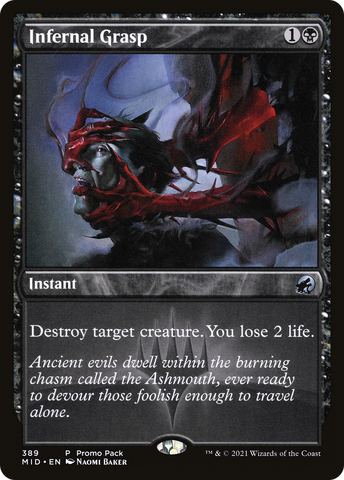 Infernal Grasp (Promo Pack) [Innistrad: Midnight Hunt Promos]