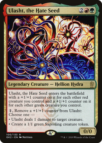 Ulasht, the Hate Seed [Ravnica Allegiance Guild Kit]