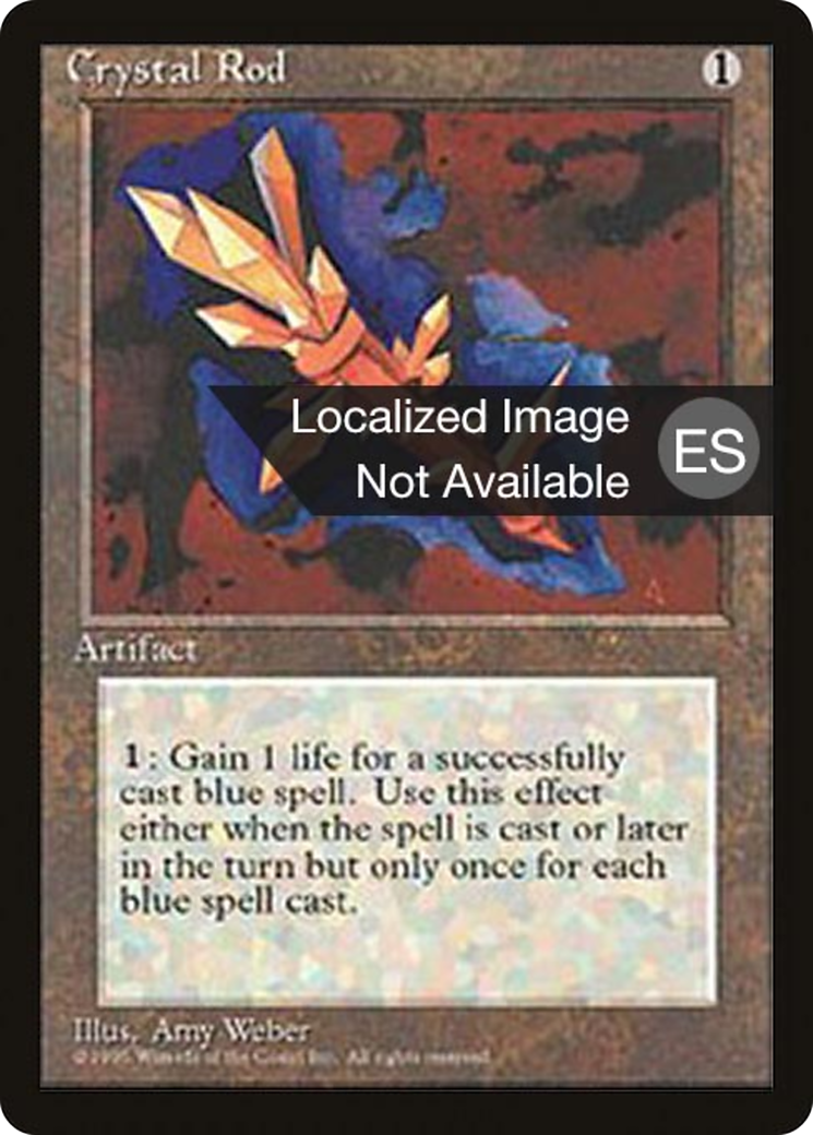 Crystal Rod [Fourth Edition Foreign Black Border]