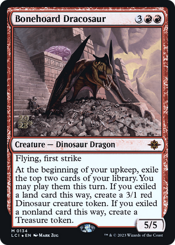 Bonehoard Dracosaur [The Lost Caverns of Ixalan Prerelease Cards]