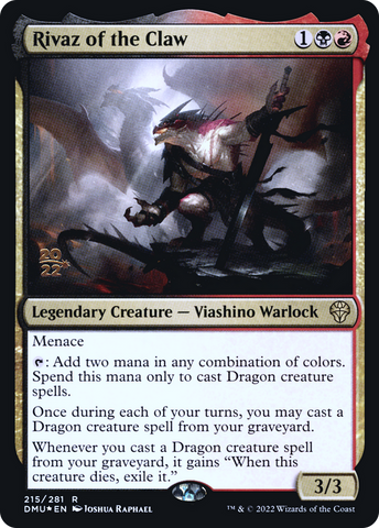 Rivaz of the Claw [Dominaria United Prerelease Promos]