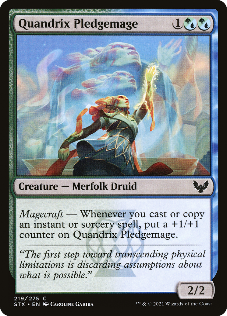 Quandrix Pledgemage [Strixhaven: School of Mages]