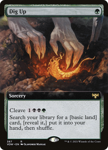 Dig Up (Extended) [Innistrad: Crimson Vow]