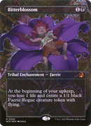 Bitterblossom (Anime Borderless) (Confetti Foil) [Wilds of Eldraine: Enchanting Tales]