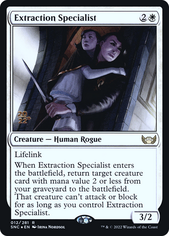 Extraction Specialist [Streets of New Capenna Prerelease Promos]