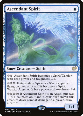 Ascendant Spirit [Kaldheim Promo Pack]